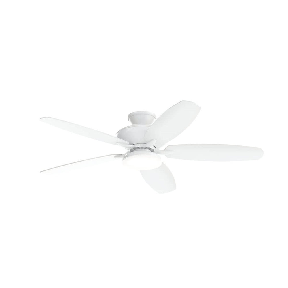 Kichler Canada - 52"Ceiling Fan - Renew Designer - Matte White- Union Lighting Luminaires Decor