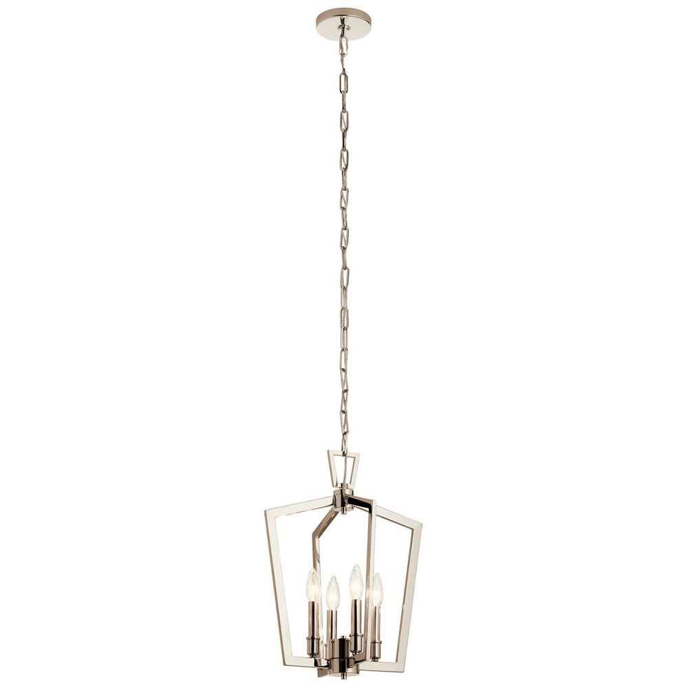 Kichler Canada - Four Light Pendant - Abbotswell - Polished Nickel- Union Lighting Luminaires Decor