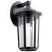 Kichler Canada - One Light Outdoor Wall Mount - Fairfield - Black- Union Lighting Luminaires Decor