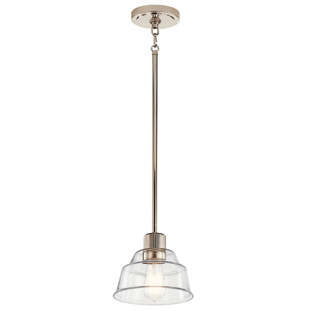 Kichler Canada - One Light Mini Pendant - Eastmont - Polished Nickel- Union Lighting Luminaires Decor