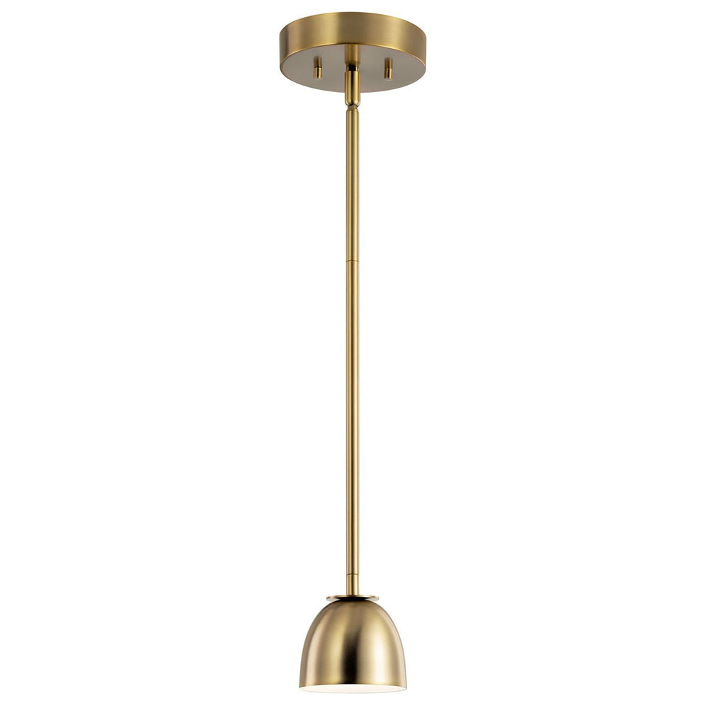 Kichler Canada - LED Mini Pendant - Baland - Brushed Natural Brass- Union Lighting Luminaires Decor