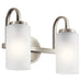 Kichler Canada - Two Light Bath - Kennewick - Brushed Nickel- Union Lighting Luminaires Decor