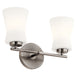 Kichler Canada - Two Light Bath - Brianne - Classic Pewter- Union Lighting Luminaires Decor