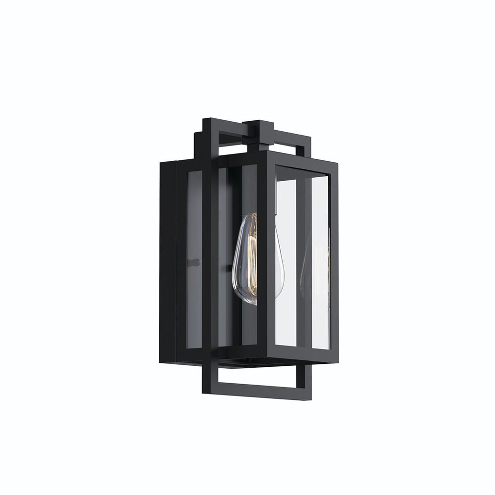 Kichler Canada - One Light Outdoor Wall Mount - Goson - Black- Union Lighting Luminaires Decor