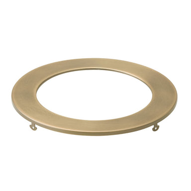 Kichler Canada - Slim Downlight Trim - Direct To Ceiling Unv Accessor - Natural Brass- Union Lighting Luminaires Decor