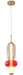 Bethel International Canada - LED Pendant - White, Grey, & Red- Union Lighting Luminaires Decor