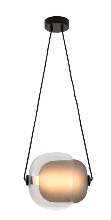 Bethel International Canada - LED Pendant - Smoke & Clear & Black- Union Lighting Luminaires Decor
