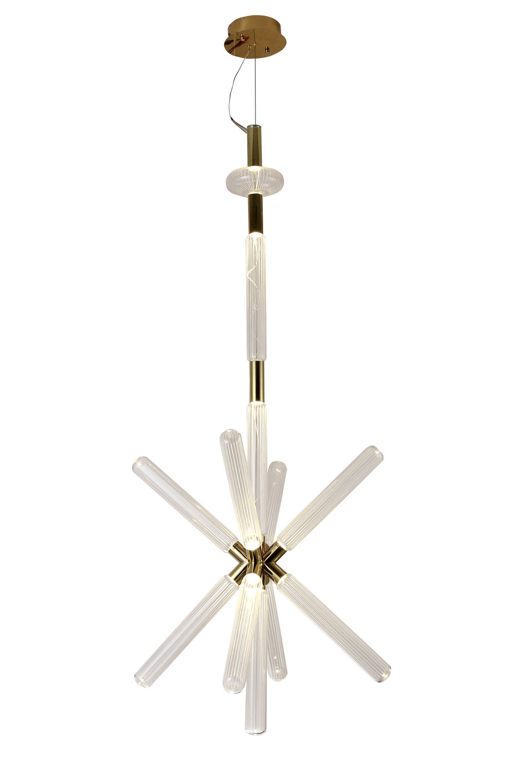 Bethel International Canada - LED Chandelier - Gold- Union Lighting Luminaires Decor