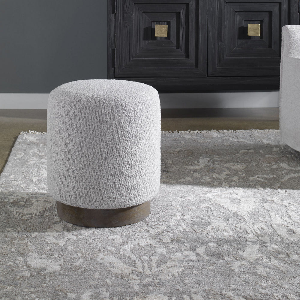 Uttermost - Ottoman - Avila - Light Gray- Union Lighting Luminaires Decor