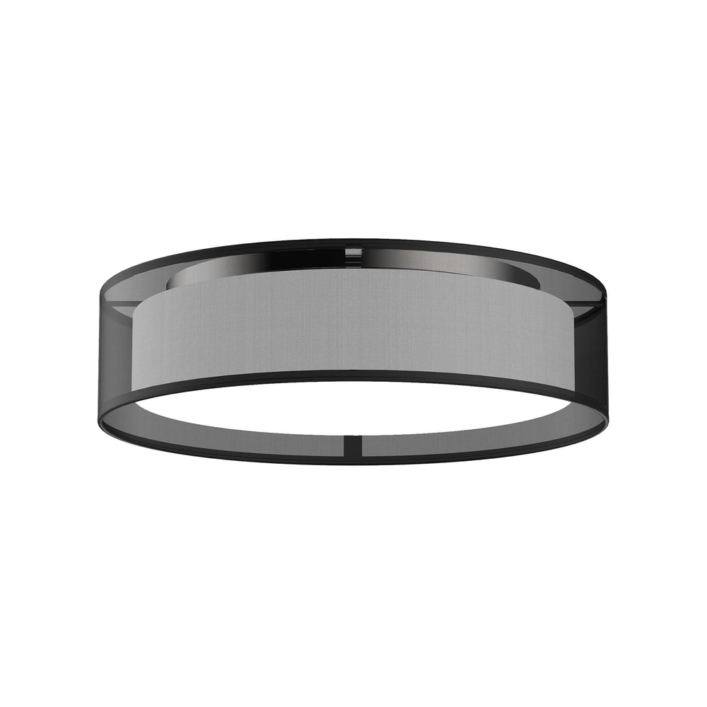 Kuzco Canada - LED Flush Mount - Dalton - Black Organza- Union Lighting Luminaires Decor