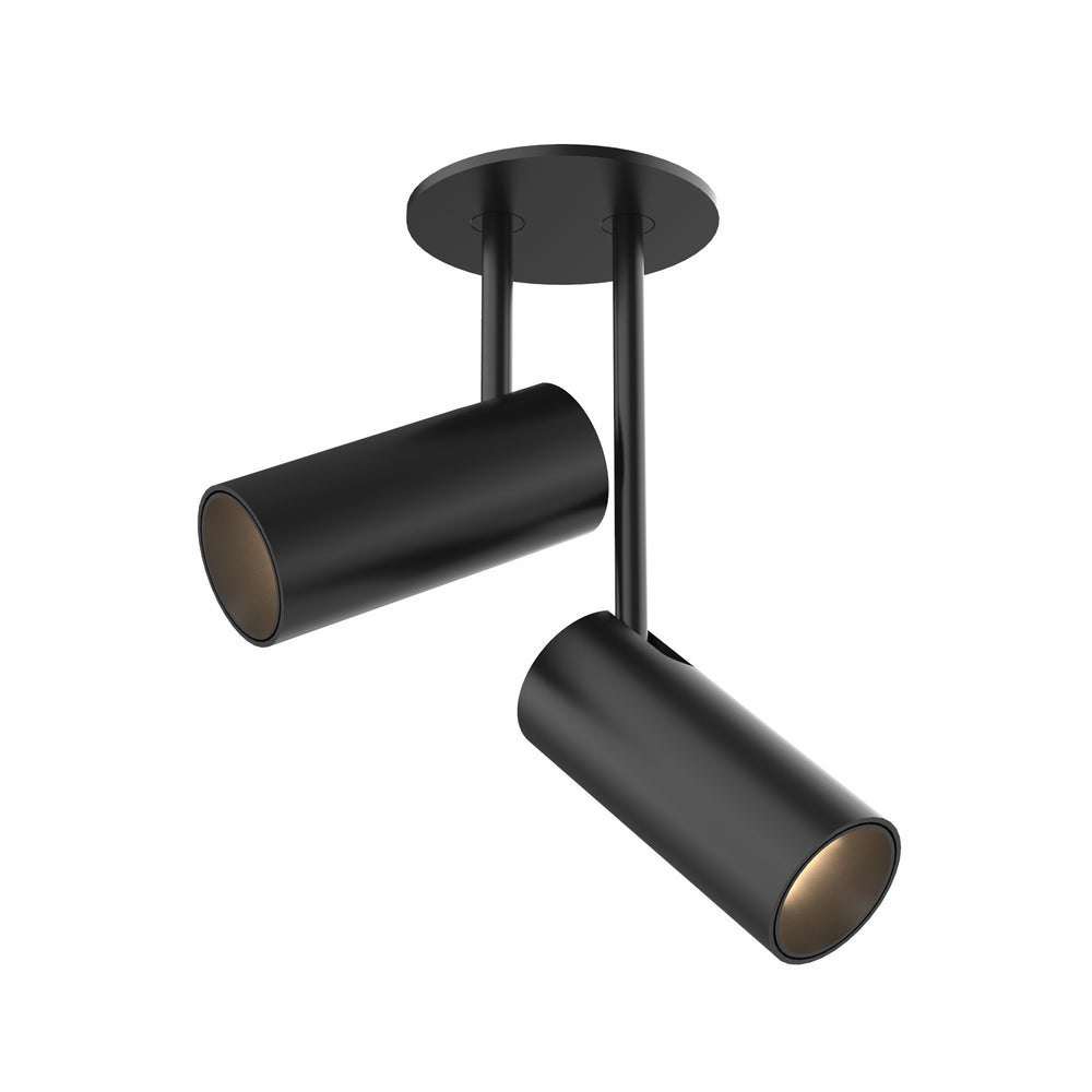 Kuzco Canada - LED Semi-Flush Mount - Downey - Black- Union Lighting Luminaires Decor