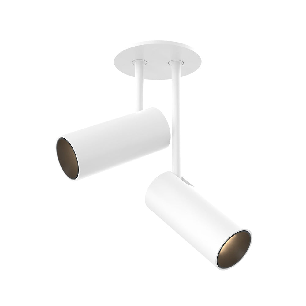 Kuzco Canada - LED Semi-Flush Mount - Downey - White- Union Lighting Luminaires Decor