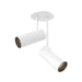 Kuzco Canada - LED Semi-Flush Mount - Downey - White- Union Lighting Luminaires Decor