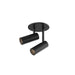 Kuzco Canada - LED Semi-Flush Mount - Downey - Black- Union Lighting Luminaires Decor