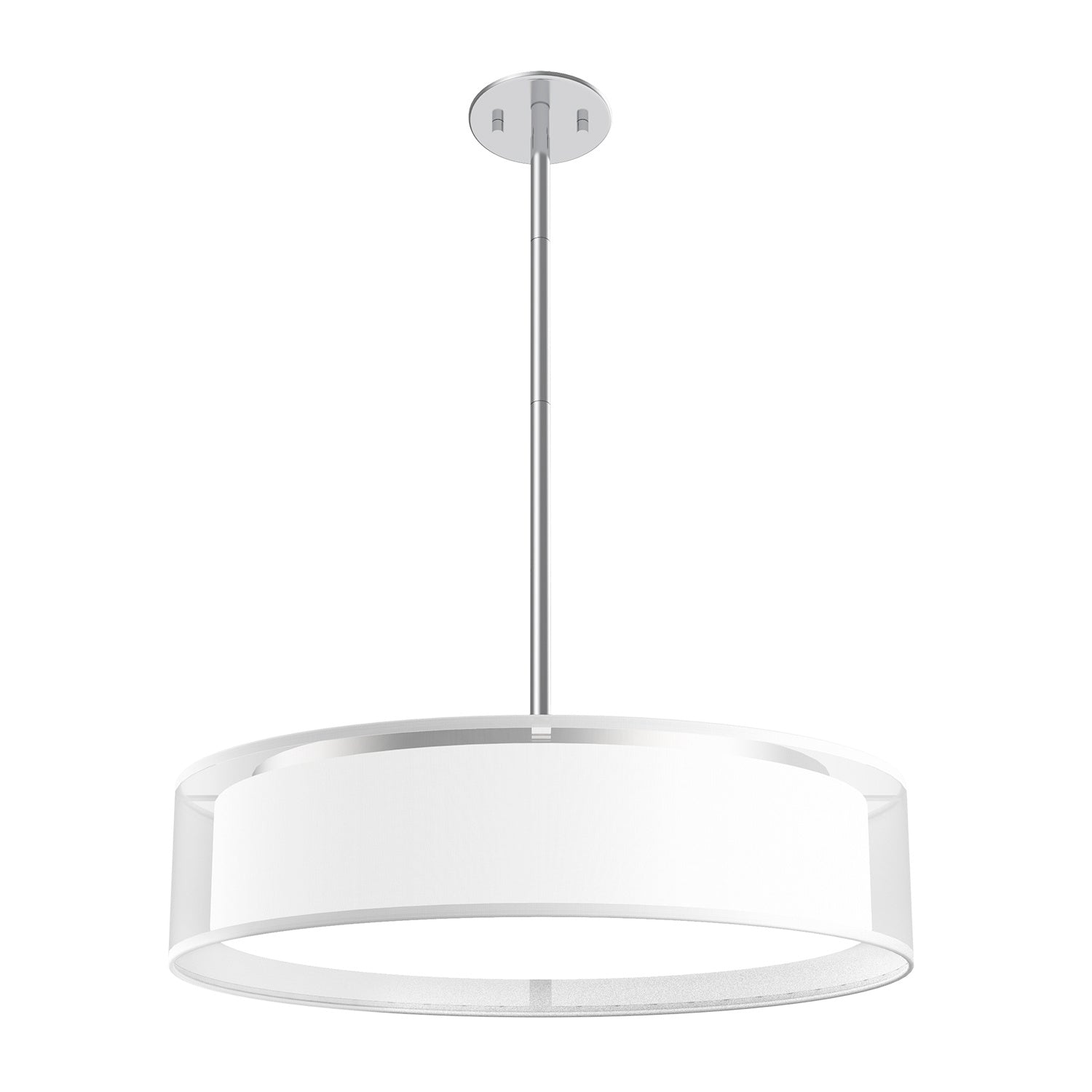 Kuzco Canada - LED Pendant - Dalton - White Organza- Union Lighting Luminaires Decor