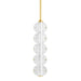 Hudson Valley Canada - LED Pendant - Lindley - Aged Brass- Union Lighting Luminaires Decor