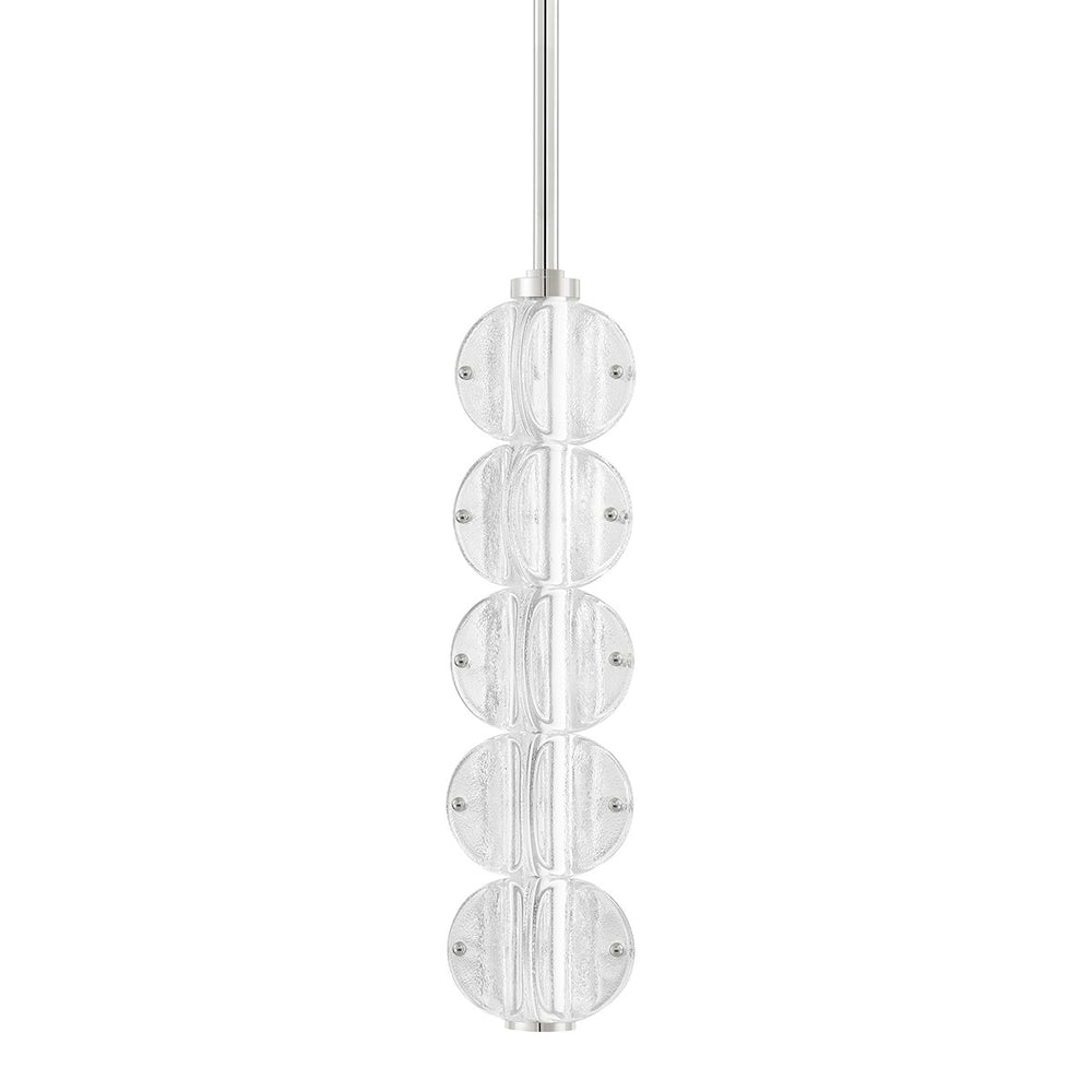 Hudson Valley Canada - LED Pendant - Lindley - Polished Nickel- Union Lighting Luminaires Decor