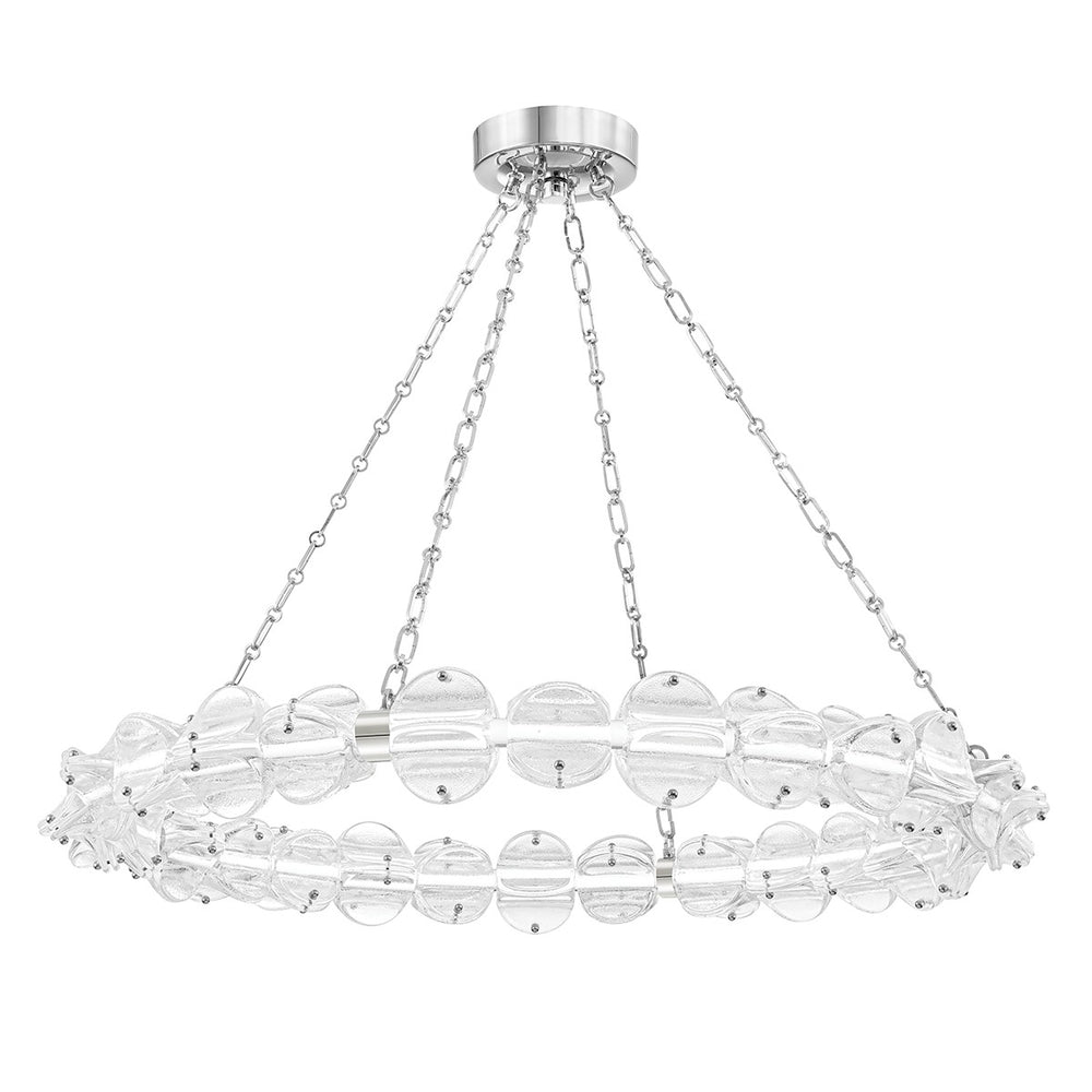 Hudson Valley Canada - LED Chandelier - Lindley - Polished Nickel- Union Lighting Luminaires Decor