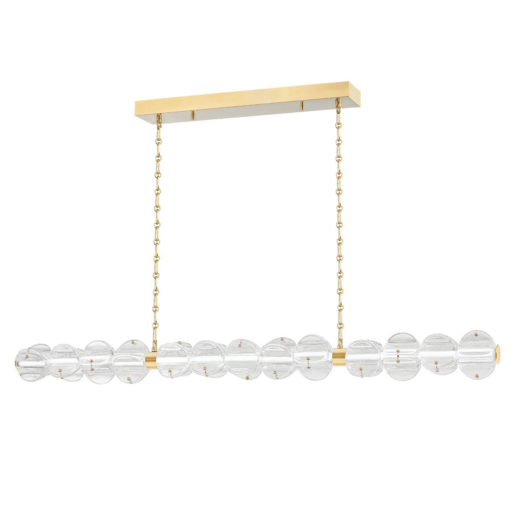 Hudson Valley Canada - LED Island Pendant - Lindley - Aged Brass- Union Lighting Luminaires Decor