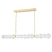 Hudson Valley Canada - LED Island Pendant - Lindley - Aged Brass- Union Lighting Luminaires Decor