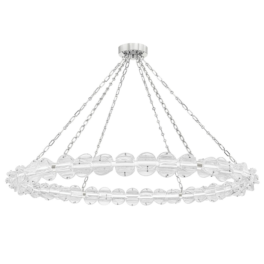 Hudson Valley Canada - LED Chandelier - Lindley - Polished Nickel- Union Lighting Luminaires Decor