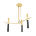 Hudson Valley Canada - LED Chandelier - Thurston - Aged Old Bronze- Union Lighting Luminaires Decor