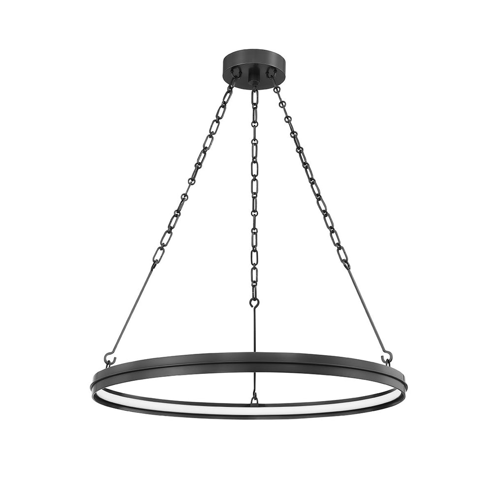 Hudson Valley Canada - LED Chandelier - Rosendale - Old Bronze- Union Lighting Luminaires Decor