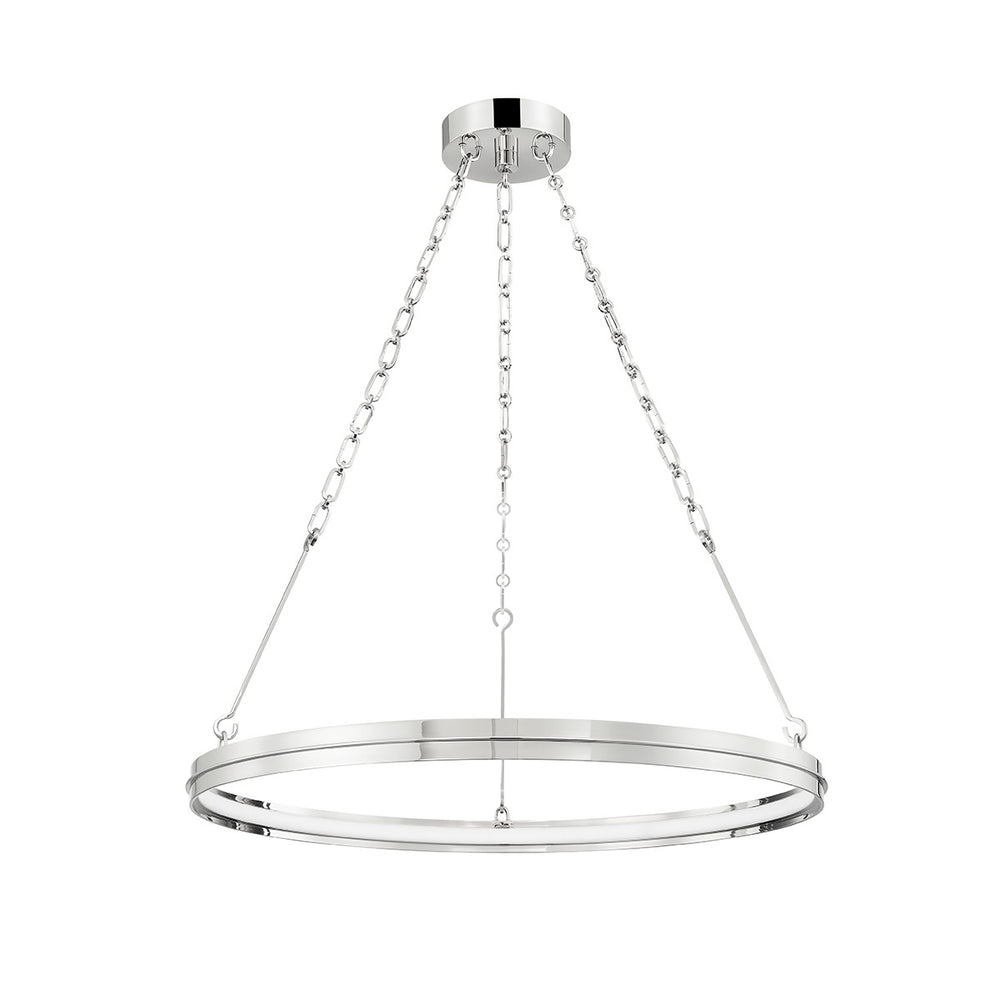 Hudson Valley Canada - LED Chandelier - Rosendale - Polished Nickel- Union Lighting Luminaires Decor