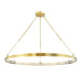 Hudson Valley Canada - LED Chandelier - Rosendale - Aged Brass- Union Lighting Luminaires Decor