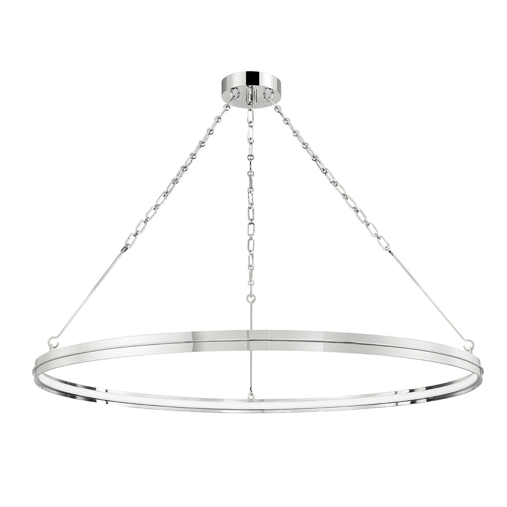 Hudson Valley Canada - LED Chandelier - Rosendale - Polished Nickel- Union Lighting Luminaires Decor