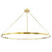 Hudson Valley Canada - LED Chandelier - Rosendale - Aged Brass- Union Lighting Luminaires Decor