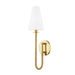 Hudson Valley Canada - One Light Wall Sconce - Ripley - Aged Brass- Union Lighting Luminaires Decor