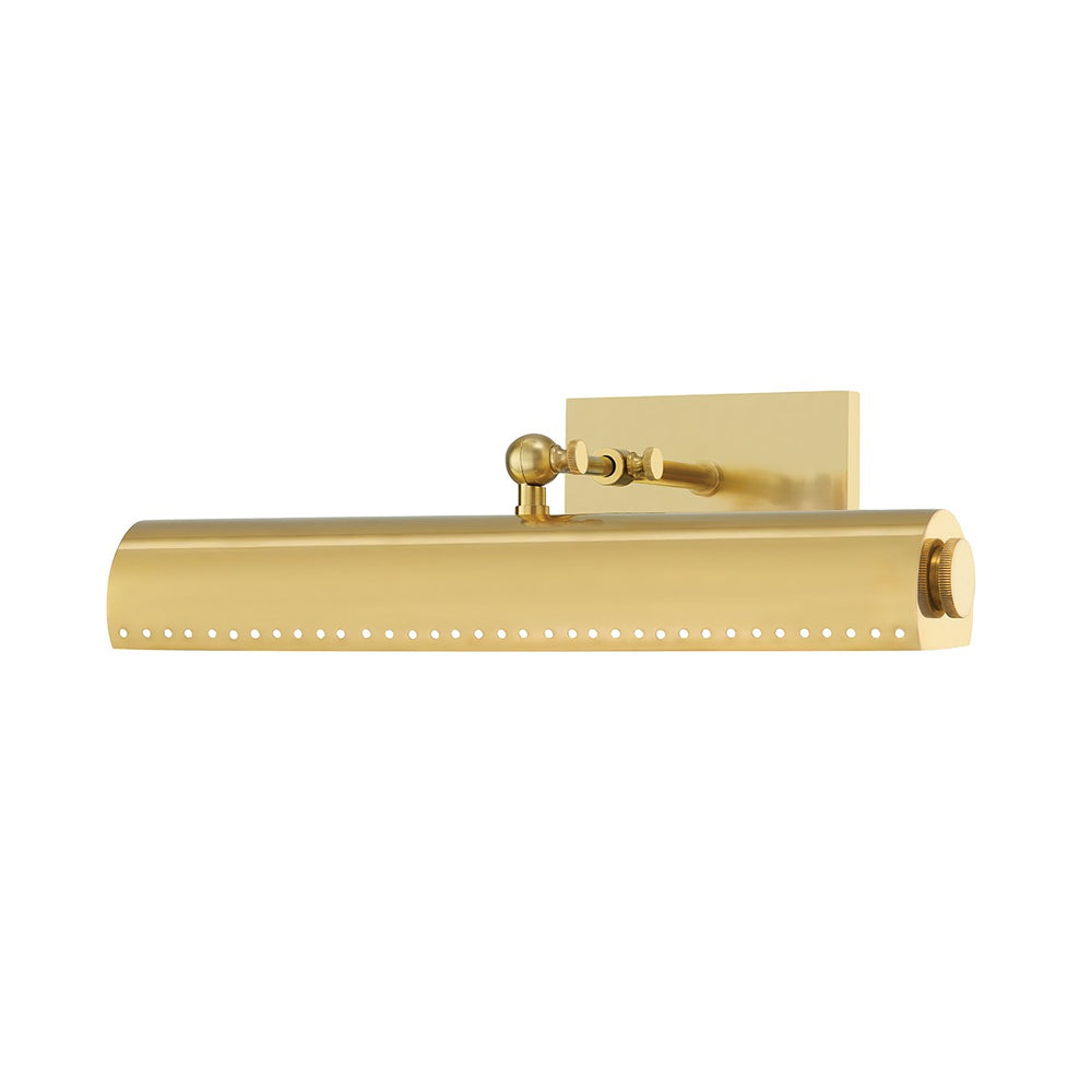 Hudson Valley Canada - Two Light Picture Light - Hampshire - Aged Brass- Union Lighting Luminaires Decor