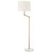 Hudson Valley Canada - Two Light Floor Lamp - Essex - Aged Brass- Union Lighting Luminaires Decor