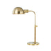 Hudson Valley Canada - One Light Table Lamp - Devon - Aged Brass- Union Lighting Luminaires Decor