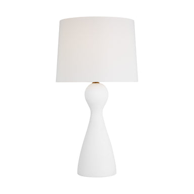 Visual Comfort Studio Canada - One Light Table Lamp - Constance - Textured White- Union Lighting Luminaires Decor