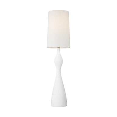 Visual Comfort Studio Canada - One Light Floor Lamp - Constance - Textured White- Union Lighting Luminaires Decor