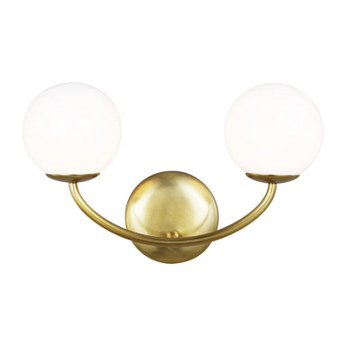 Visual Comfort Studio Canada - Two Light Vanity - Galassia - Burnished Brass- Union Lighting Luminaires Decor