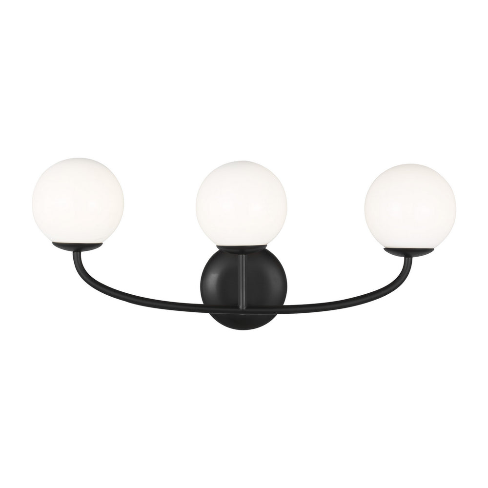 Visual Comfort Studio Canada - Three Light Vanity - Galassia - Midnight Black- Union Lighting Luminaires Decor