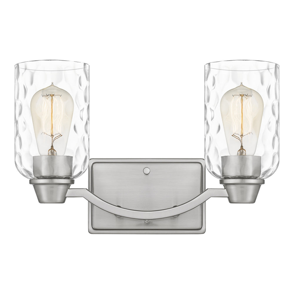 Quoizel - Two Light Bath - Acacia - Brushed Nickel- Union Lighting Luminaires Decor