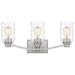 Quoizel - Three Light Bath - Acacia - Brushed Nickel- Union Lighting Luminaires Decor
