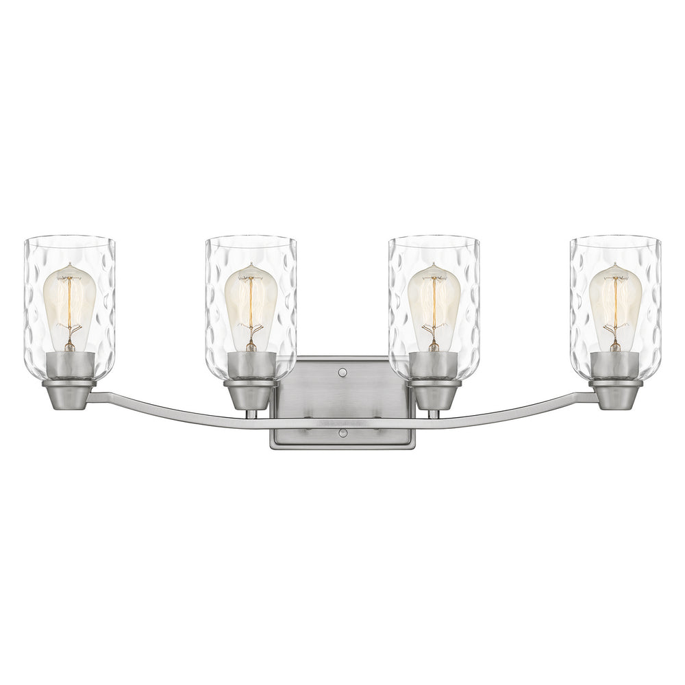 Quoizel - Four Light Bath - Acacia - Brushed Nickel- Union Lighting Luminaires Decor