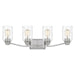 Quoizel - Four Light Bath - Acacia - Brushed Nickel- Union Lighting Luminaires Decor