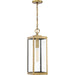 Quoizel - One Light Mini Pendant - Westover - Antique Brass- Union Lighting Luminaires Decor