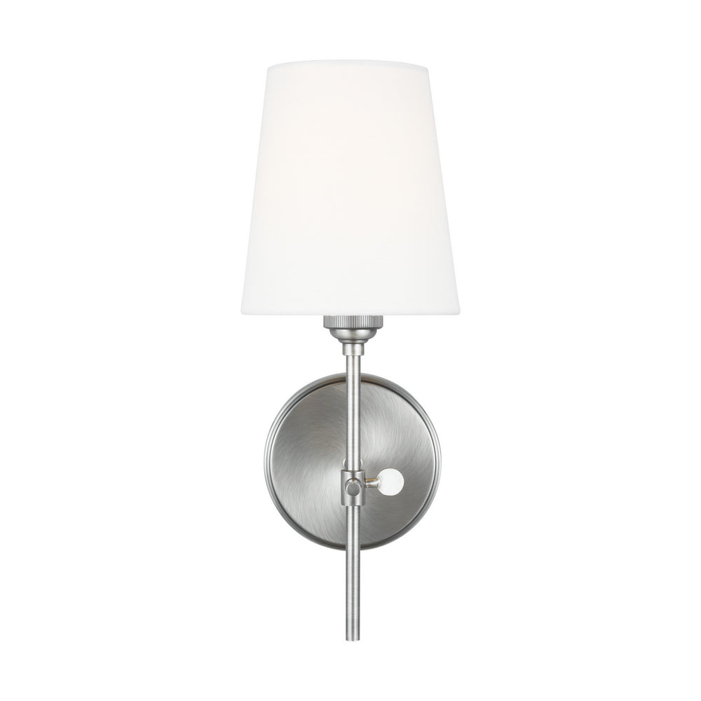 Visual Comfort Studio Canada - One Light Wall / Bath Sconce - Baker - Antique Brushed Nickel- Union Lighting Luminaires Decor