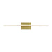 Visual Comfort Modern - LED Bath - Span - Plated Brass- Union Lighting Luminaires Decor