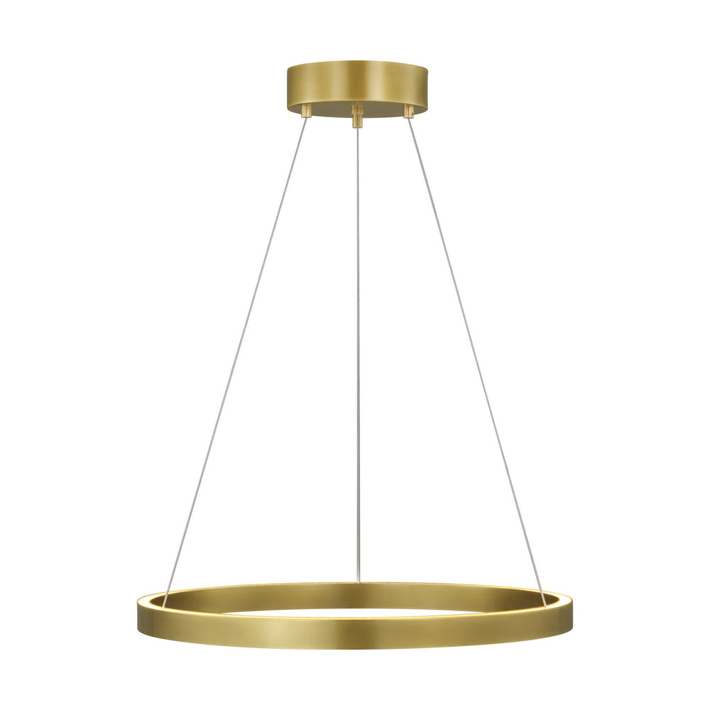 Visual Comfort Modern - LED Suspension - Fiama - Plated Brass- Union Lighting Luminaires Decor