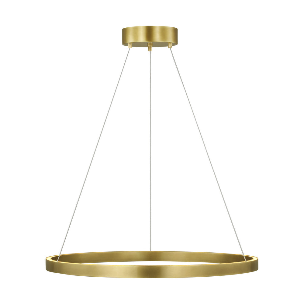 Visual Comfort Modern - LED Suspension - Fiama - Plated Brass- Union Lighting Luminaires Decor