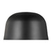 Visual Comfort Modern - LED Flush Mount - Foundry - Nightshade Black- Union Lighting Luminaires Decor