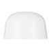 Visual Comfort Modern - LED Flush Mount - Foundry - Matte White- Union Lighting Luminaires Decor